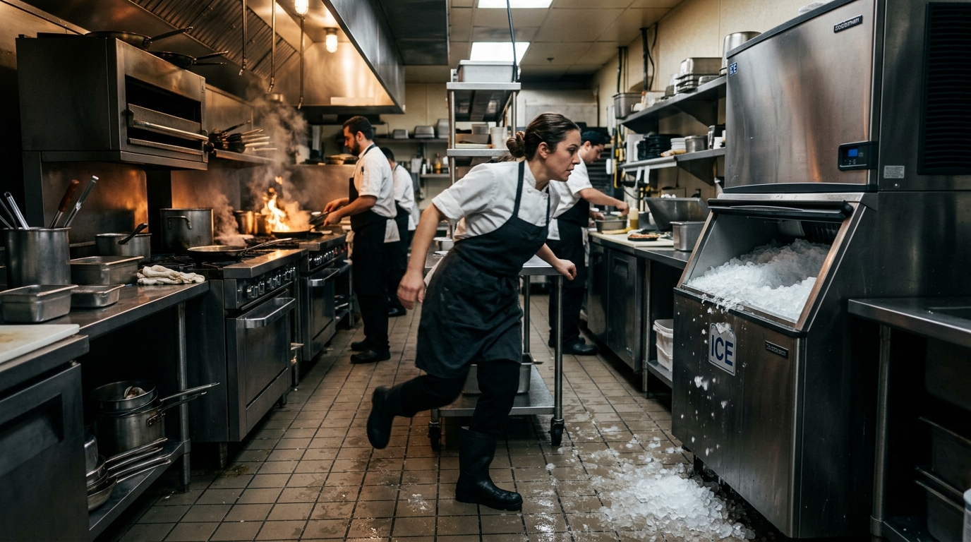 What to Do When Your Ice Machine Breaks Down Mid-Shift